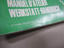 Honda Vision SA50 Shop Manual / Manuel d´atelier / Werkstatt-Handbuch -korjaamokirja