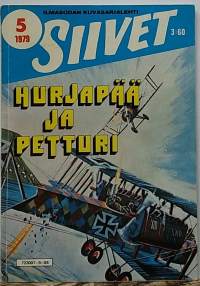 Ilmasodan kuvasarjalehti - Siivet No. 5/1979.  Hurjapää ja petturi.  (Sarjakuva-albumi, 70-luku, sopiva keräilykappaleeksi)