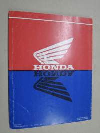 Honda CB500r Shop Manual -korjaamokirja