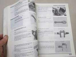 Honda XL1000Vx Shop Manual -korjaamokirja