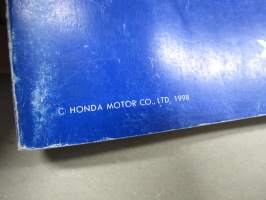 Honda XL1000Vx Shop Manual -korjaamokirja