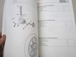 Honda SH50-80 Shop Manual / Manuel d´atelier / Werkstatt-Handbuch / Manual de taller -korjaamokirja