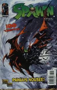 Spawn No. 1/1998.  Pahuus nousee. (Sarjakuvalehti, sopiva keräilykappaleeksi)