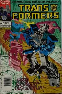 Satellite -sarjat.  Transformers 5/1988. Tulinen kamppailu. (Sarjakuvat)