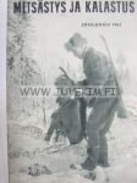 Metsästys ja kalastus 1961 nr 12 joulukuu