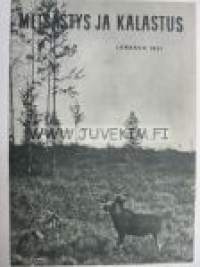 Metsästys ja kalastus 1961 nr 10 lokakuu