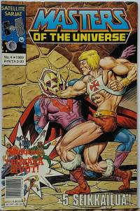Satellite - sarjat. Masters of the  Universe 4/1989.  (Sarjakuvalehdet)