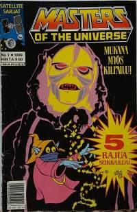 Satellite - sarjat. Masters of the  Universe 1/1989.  (Sarjakuvalehdet)