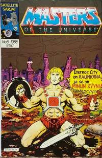 Satellite - sarjat. Masters of the  Universe 5/1989.  (Sarjakuvalehdet)