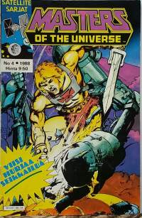 Satellite - sarjat. Masters of the  Universe 4/1989.  (Sarjakuvalehdet)