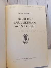 Koulun laulukirjan säestykset