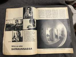 Kotiliesi 1969 nr 5, Mitä on elää Satakunnassa (Anja ja Into Merilehti, - Raili ja Hannu Kyssä), kaikenlaista kananmunasta, vauvan vaatekaappi ja muut pikkutavarat