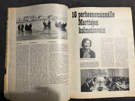 Kotiliesi 1969 nr 9, Kylpyhuone, Sirkka Siirala, Marttojen kolmoisavain 16 perheenemännälle