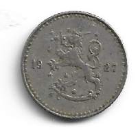 25  penniä  1927