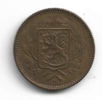 5 markkaa  1952 Al messinki