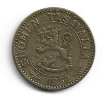 50  markkaa  1952 kolikko
