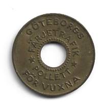 Göteborgs färjetrafik vuxna- poletti