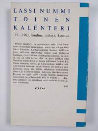 Toinen kalenteri : 1961-1963, kuultua, nähtyä, koettua
