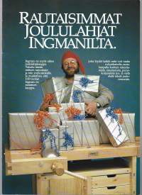 Rautaissimmat joululahjat  ...Ingman Joulukuvasto  1985    16 sivua