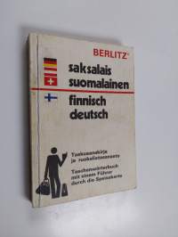 Saksalais-suomalainen : suomalais-saksalainen taskusanakirja ja ruokalistasanasto