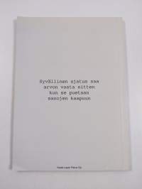 Nöyrää puhetta (signeerattu, tekijän omiste)