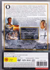 DVD - Pearl Harbor, 2001. (sotadraama, ilmailu, ilmasota, WWII). 2-Disc Edition