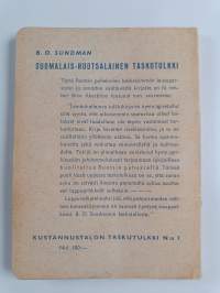 Suomalais-ruotsalainen taskutulkki : sekä systemaattinen puhekielen sanasto