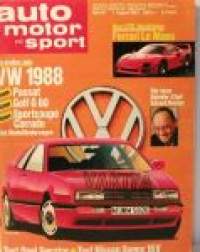 auto motor sport 1 August    1987