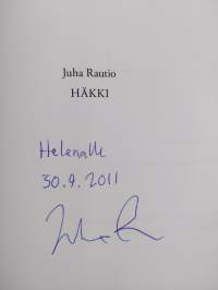Häkki (tekijän omiste, signeerattu)