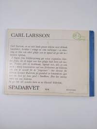 Spadarvet : en bilderbok av Carl Larsson berättad för barn med utgångspunkt  från konstnärens originaltext
