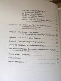 Collecting the edged weapons of the Third Reich vol IV