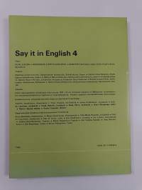Say it in English 4 : Workbook
