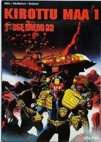 Judge Dredd 22 - Kirottu maa 1. (Sarjakuva - albumi , sopiva keräilykappaleeksi)