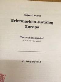 Tsekkoslovakialainen postimerkkiluettelo + muutama posti merkki