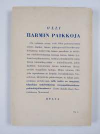 Harmin paikkoja : pakinoita