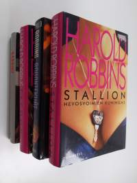 Harold Robbins-paketti (4 kirjaa) : Tarinaniskijä ; Tycoon mediaruhtinas ; Rahantekijät ; Stallion : hevosvoimien kuningas