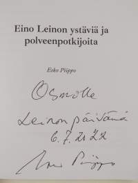 Eino Leinon ystäviä ja polveenpotkijoita (signeerattu, tekijän omiste)
