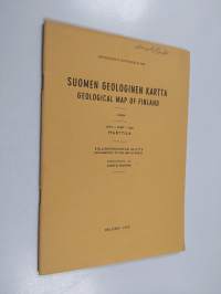 Suomen geologinen kartta = Geological map of Finland :; 1:100 000, Lehti - Sheet 2022 Marttila