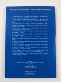 Bulletin francophone de Finlande, Numéro 8 - Spécial Belgique