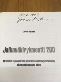 Jalkaväkirykmentti 200 - Virolaisten vapaaehtoisten historiikki Suomessa ja kotimaassa toisen maailmansodan aikana