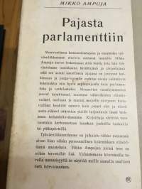 Pajasta parlamenttiin - Neljäkymmentä vuotta Suomen työväenliikeessä.