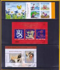 Suomen postimerkkivihkot ja postimerkit vuosilajitelma 2006 ** postituore.  Pelkkä postitusarvo 1.-2.lk:n merkeillä on  jo 92,50€!!! Muut merkit 10,55€. Yht.103,05€