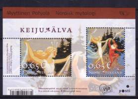 Suomi - Postimerkkiblokki BL41 Pohjola - Keiju 29.3.2006 ** postituore (LAPE 1785-86). LAPE 2023: 4,50€)