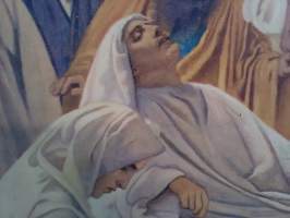 Jeesus herättää lesken pojan opetustaulu