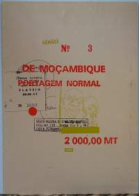 Hämärä 3/1999 - De Mocambique Portagem Normal.  (Sarjakuva - albumi)
