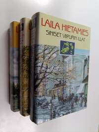 Laila Hietamies -paketti (3 kirjaa) : Kesän korkea taivas ; Siniset Viipurin illat ; Kylä järvien sylissä