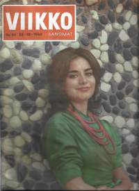 Viikkosanomat 1960 nr 44 / Jaltan varjo, Kongo, kultaisen iän juhla, suomalainen demokratia, Mäntsälän liikenneviidakko, Nicon,