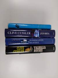 Clive Cussler -setti (4 kirjaa) : Hurrikaanin silmässä ; Jäävirta ; Valhalla nousee ; Jäinen hauta
