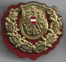 Austria Gendarmerie Hat Badge Itävalta santarmin kokardi  4x4 cm