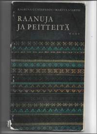 Raanuja ja peitteitäKirjaGustafsson, Kaarina  ; Saarto, Martta WSOY 1963.